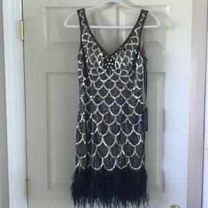 Sue Wong Fabulous Cocktail Dress size 6 NWT